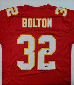 lot 5 image: Signed Nick Bolton #32 Kansas City Chiefs Jersey with Beckett Witnessed Authentication