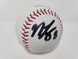 lot 22 image: Signed Nicky Lopez Official Major League Baseball with James Spence JSA Authentication