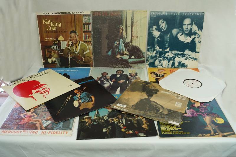 lot 1959 image: Lot of Classic Record Albums - Nat King Cole, Rusty Warren, Tony Orlando and Dawn and more