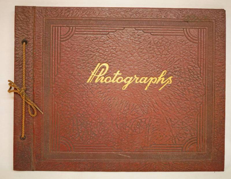 lot 9185 image: Photographs Photo  Scrap Book Album - Never Been Used - Real Nice Condition