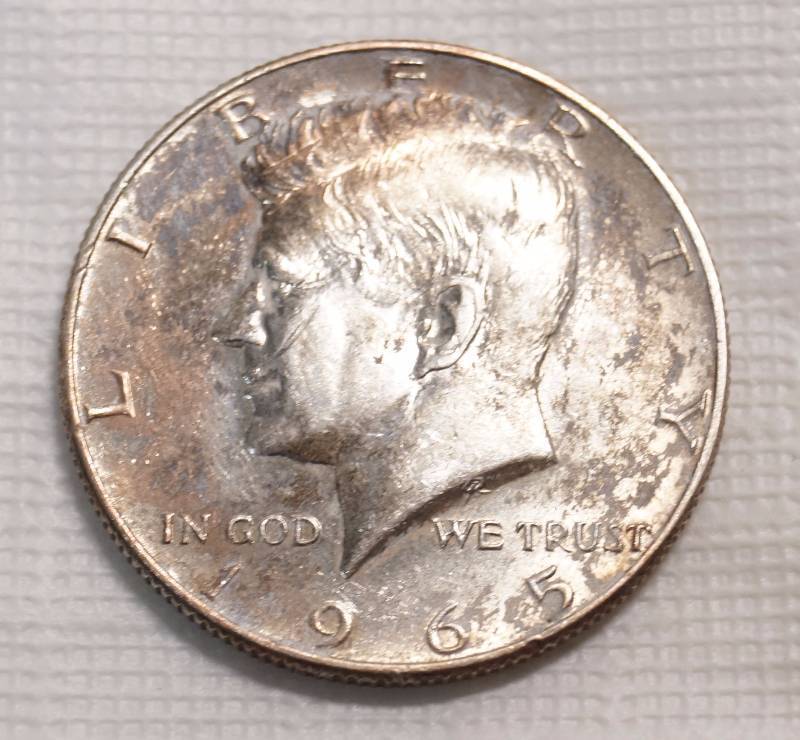 lot 9220 image: 1965 Kennedy Half Dollar Coin