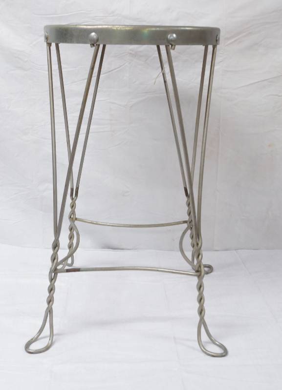 lot 9146 image: Vintage Ice Cream Shop Stool - Pretty Nice shape