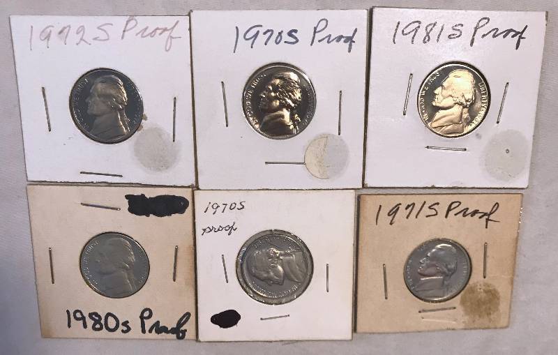 lot 3066 image: SUPER NICE Old Jefferson head nickel SET - From Old Coin Collection