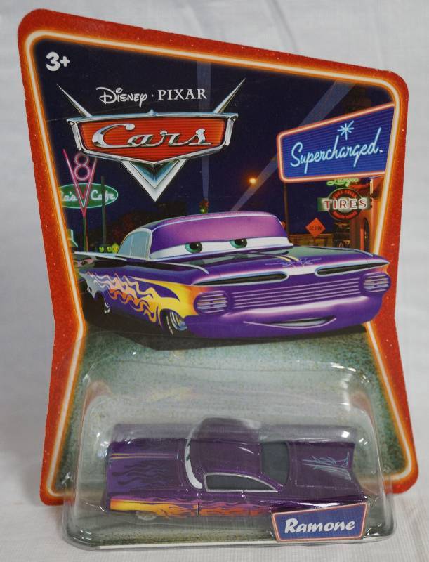 lot 7341 image: Disney Pixar Cars Die Cast Supercharged Ed. Ramone toy car by Mattel Series 2 - NEW in Original Package