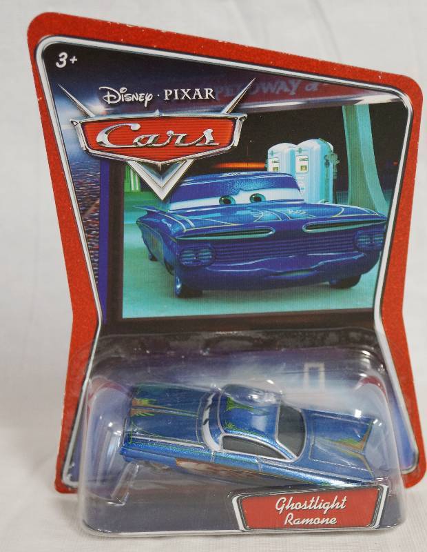 lot 7342 image: Disney Pixar Cars Die Cast Ghostlight Ramone toy car Mattel Exclusive - NEW in Original Package