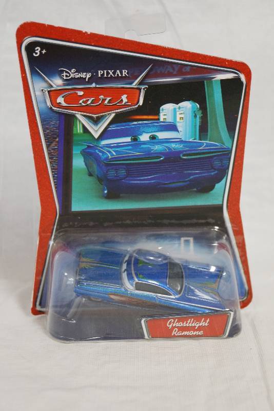 lot 7345 image: Disney Pixar Cars Die Cast Ghostlight Ramone toy car Mattel Exclusive - NEW in Original Package