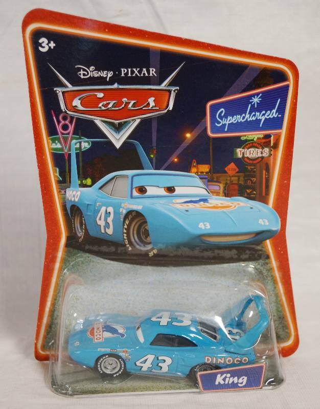 lot 7348 image: Disney Pixar Cars Die Cast toy Supercharged Edition King by Mattel Series 2 - NEW in Original Package