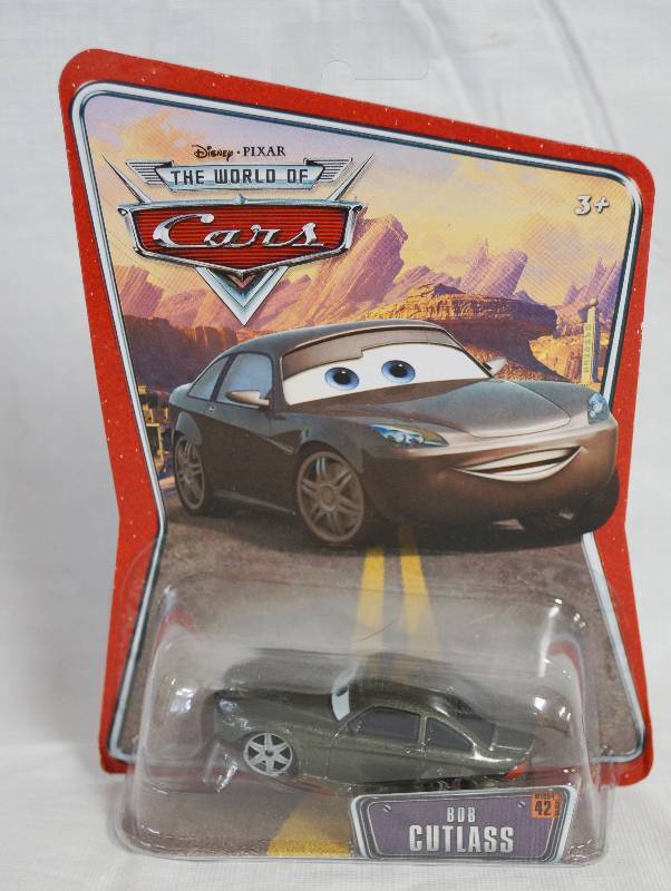 lot 7354 image: Disney Pixar Cars Die Cast Bob Cutlass #42 toy car Mattel Series 3 - NEW in Original Package