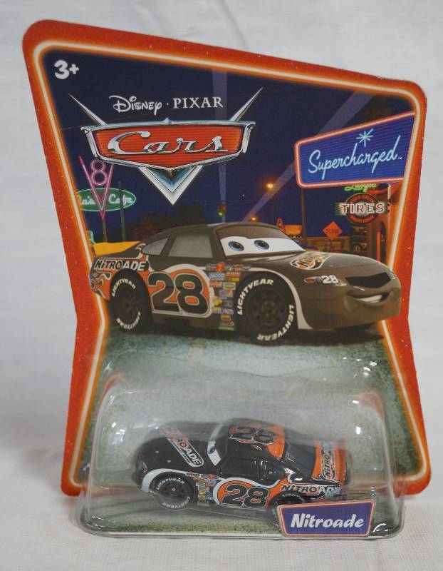 lot 7356 image: Disney Pixar Cars Die Cast toy Supercharged Edition Niroade by Mattel Series 2 - NEW in Original Package