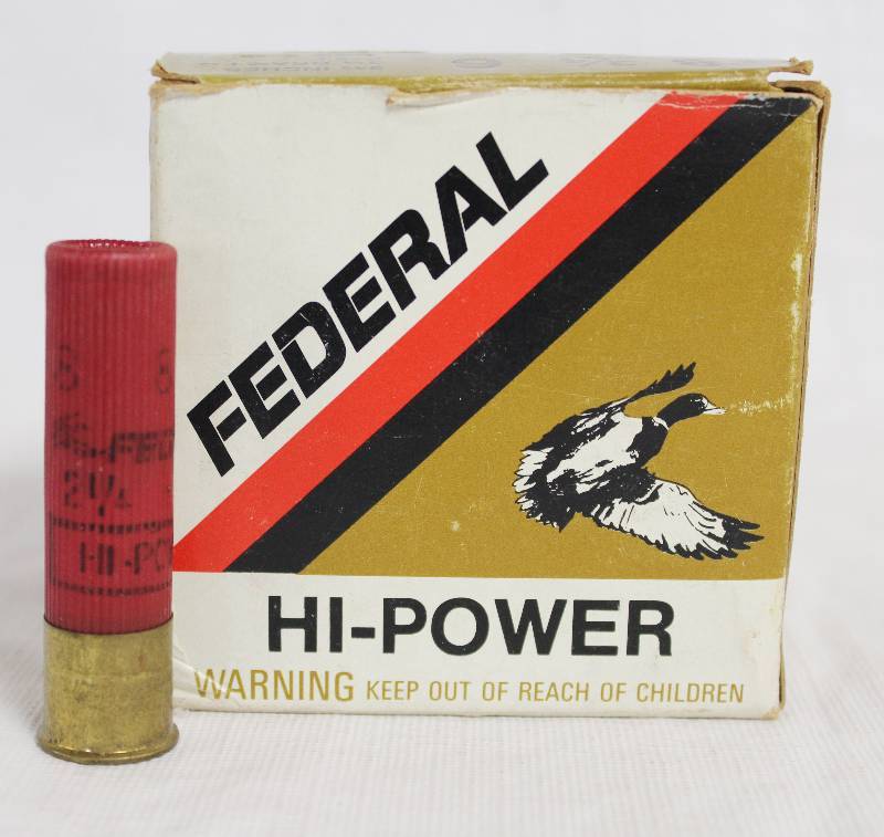 lot 9230 image: Federal HI-POWER 28 Gauge - 34oz. Shot - 6 Shot Shotshells Qty of 18 in box