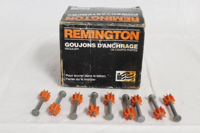 lot 9232 image: Remington 1-12 Power Fasteners Item No. 58050 SP150 Qty of 22