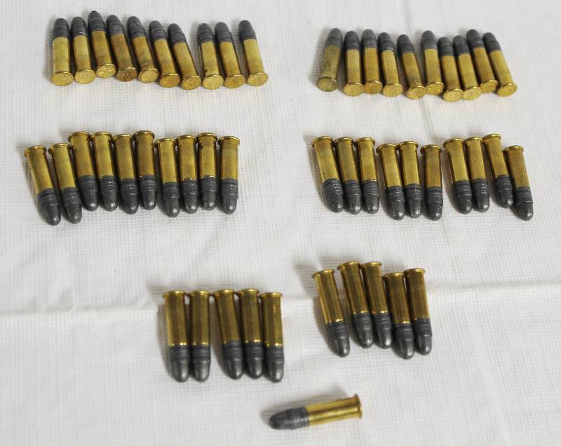 lot 9235 image: Lot of 51 Super X .22 Cartridges  Bullets