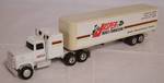 ERTL - Die Cast Replica - 1/64 FORD LTL-9000 w/Sleeper Semi Truck w/ Jasper Trailer! 2298G