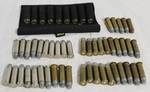 Lot of 38 Special Cartridges / Bullets w/ Nice Allen Arm Band!! Qty of 54!