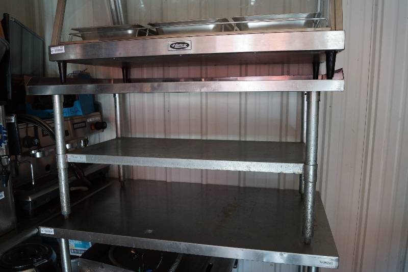 lot 4041 image: Stainless Steel Equipment Stand - Greenworld Food Service Equipment- TSE2848