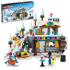 lot 52097 image: LEGO - Friends Holiday Ski Slope and Caf� 41756 - Retail $79.99