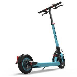 lot 52104 image: KKA Electric Scooter Adults Folding, 19 Miles Scooter Electric for Adult, 17.4 MPH E Scooter for Adults Teens, 350W Pro E Scooters for Kids 12 Years and Up, 8.5 Solid Tires, Dual Brake Lightweight-Retail-$299.99