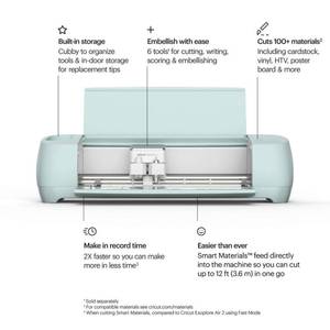 lot 52111 image: Cricut Explore 3 Cutting Machine-Retail-$319.00