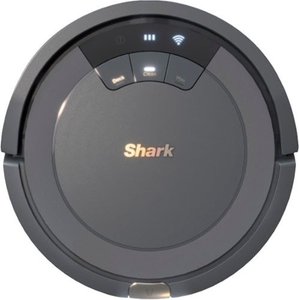 lot 52113 image: Shark ION Robot A753, Robot Vacuum, Wi-Fi Connected, 120min Runtime, Works with Alexa, Multi-Surface Cleaning - SmokeAsh - Retail $319-Retail-$149.99