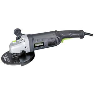 lot 55079 image: Genesis Angle Grinder 15 Amp 7 Inch 8 500 RPM Corded with 3-Position Side Handle Wheel Guard and Grinding Wheel and 2 Year Warranty (GAG1570) - Retail $99.99 (MISSING SIDE Handle)