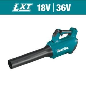lot 55081 image: Makita 18V LXT Li-Ion Brushless Cordless Blower (Tool-Only) XBU03Z - Retail $242.00