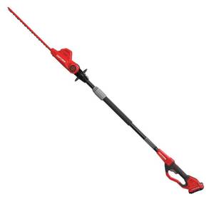 lot 55091 image: CRAFTSMAN V20 Cordless Pole Hedge Trimmer, 18-Inch, Extended Reach, Battery and Charger Included (CMCPHT818D1)-Retail-$169.00