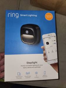 lot 55101 image: Retail - $24.99 Ring Smart Lighting Battery Powered Steplight