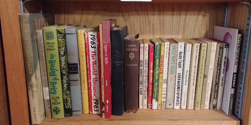 lot 203 image: Well-Known Author Book Lot (Vintage, Collectibles)