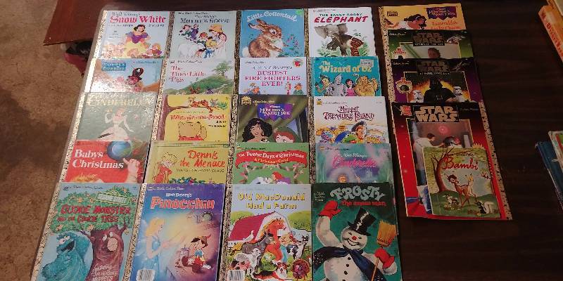 lot 212 image: Little Golden Books Lot (Classics, more)