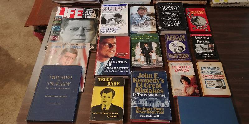 lot 238 image: JFK John Kennedy Family Book Lot