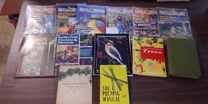 lot 241 image: Outdoors Birds, Japanese Gardens, MORE Book Lot