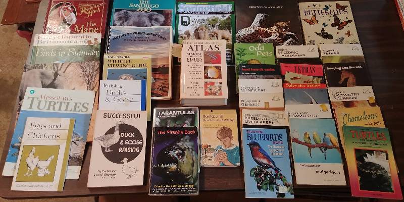 lot 254 image: Animal Book Lot