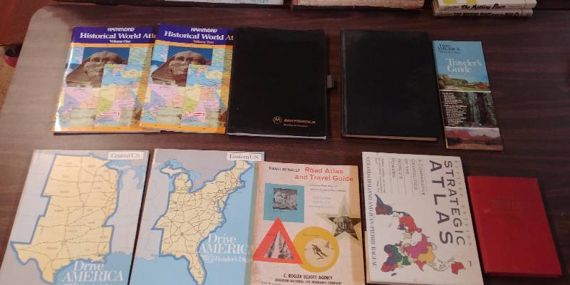 lot 265 image: Travel Book, Atlas, and Map Lot