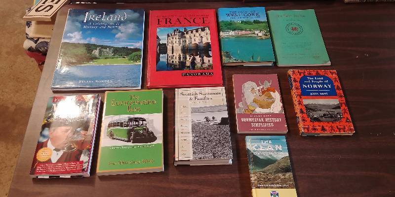 lot 278 image: Foreign Studies (France, Ireland, Norway, more) Book Lot