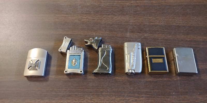 lot 298 image: Lighter Lot (Zippos, more)
