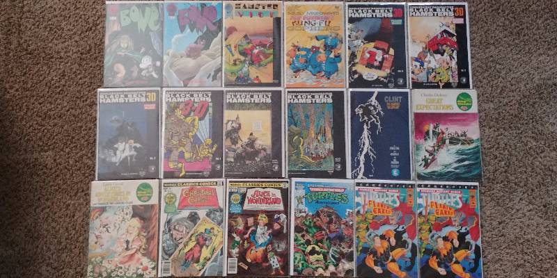 lot 1097 image: Comic Book Lot