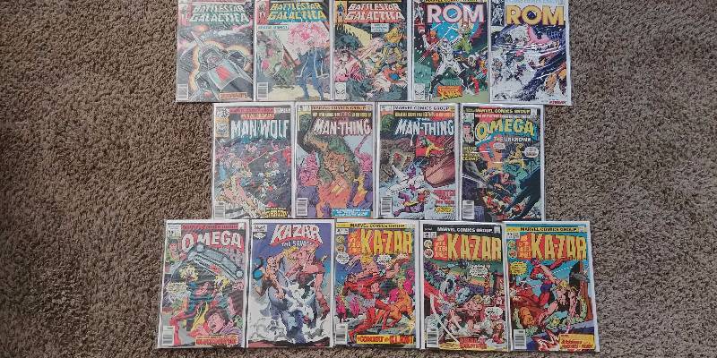 lot 1100 image: COOL 1970s Comic Book Lot