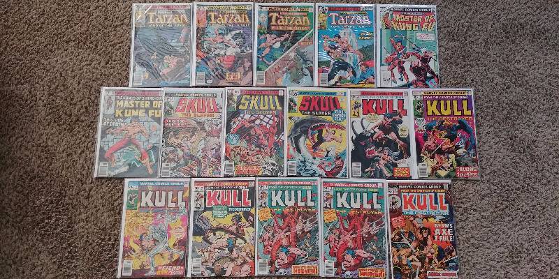 lot 1102 image: 1970s Comic Book Lot