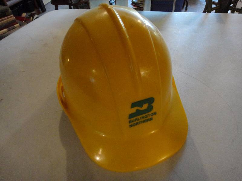 lot 1029 image: Burlington Northern Safety Helmet