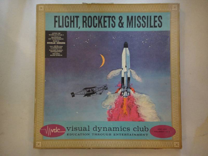 lot 1161 image: Vintage Record and Slides Flight, Rockets and Missiles