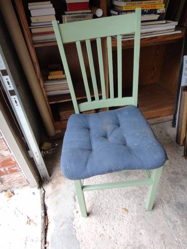 lot 121 image: Wood Dining Chair