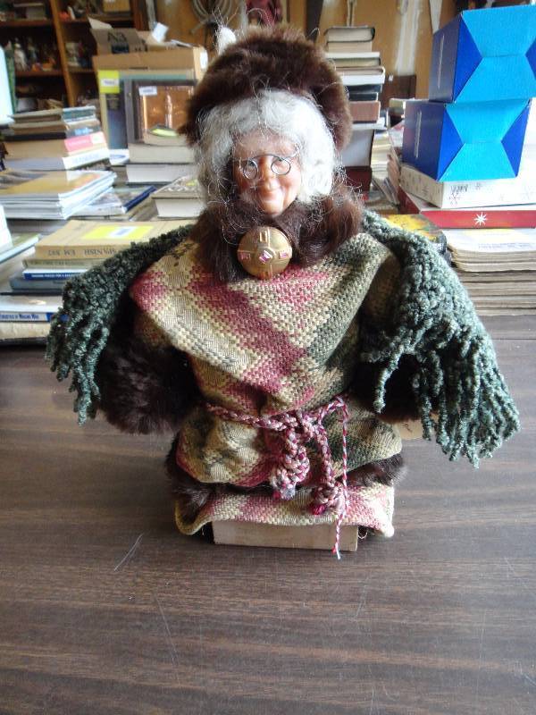 lot 129 image: Handmade and Signed Mrs. Claus from 2001