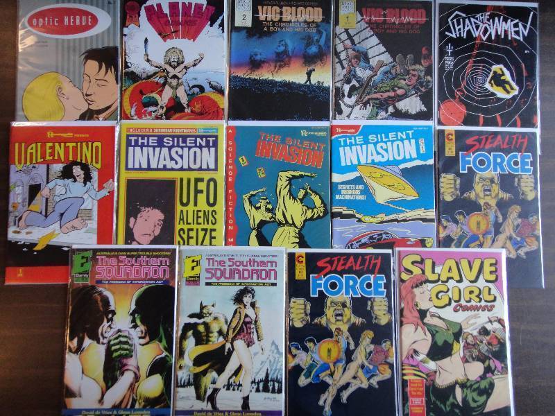 lot 1428 image: Huge Lot of Cult Comic Books