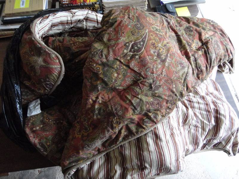 lot 147 image: Chaps Queen Comforter