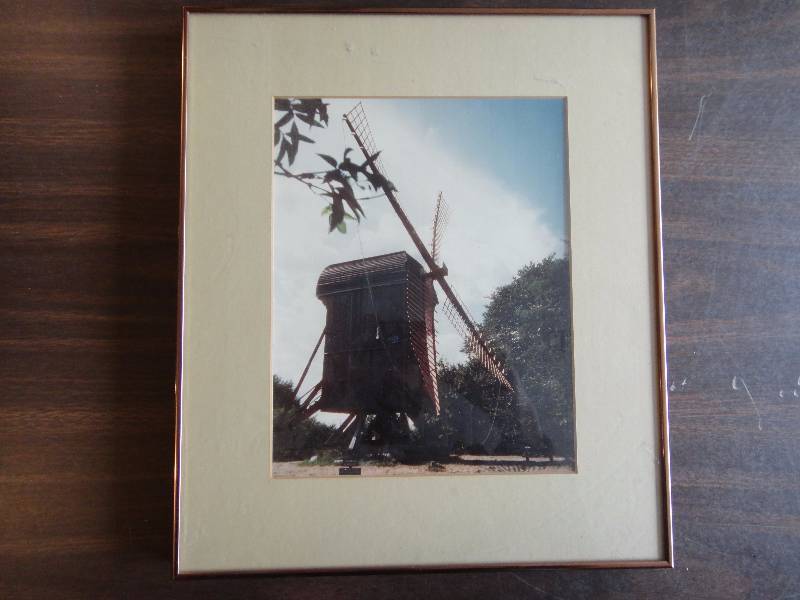 lot 171 image: Windmill Framed and Matted Photo