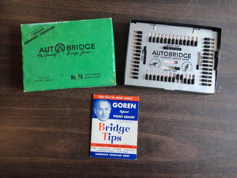 lot 176 image: Vintage Auto Bridge Game