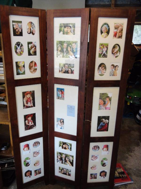 lot 180 image: Photo Collage Display Room Divider