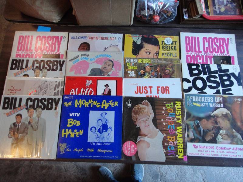 lot 1883 image: VINTAGE COMEDY RECORD ALBUM LOT Rusty Warren, Homer and Jethro MORE