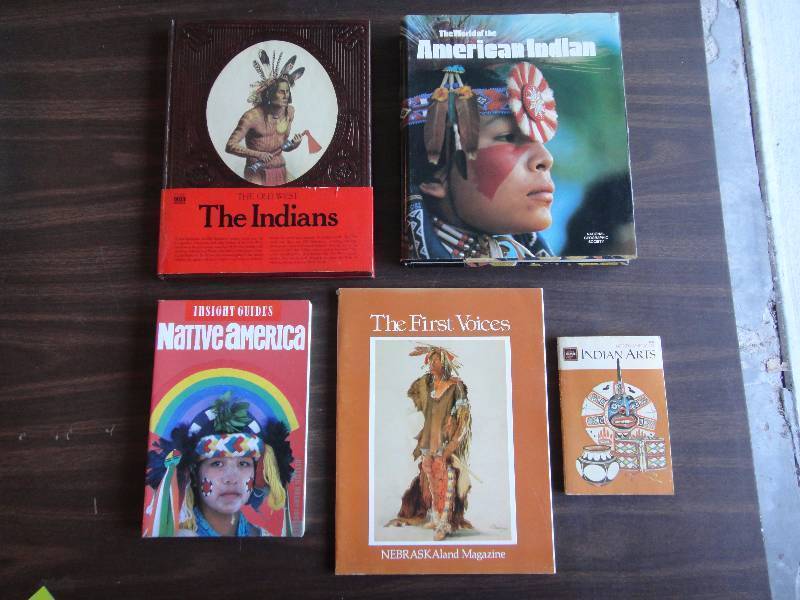 lot 2196 image: Lot of Native American Indian Books