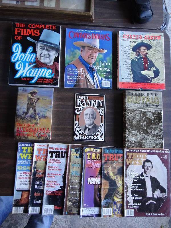 lot 2203 image: John Wayne, Custard, True West, Western BookMagazine Lot